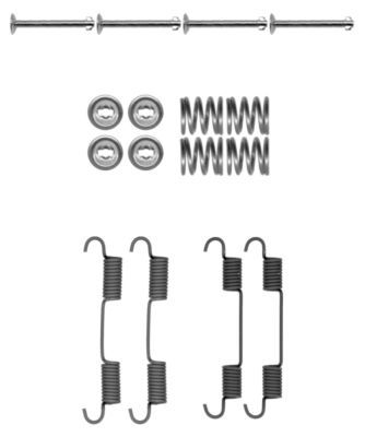 HELLA PAGID Tarvikesarja, seisontajarru 8DZ 355 202-051